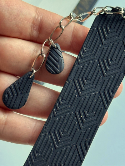 Marca-página Detalhes Literários Preto