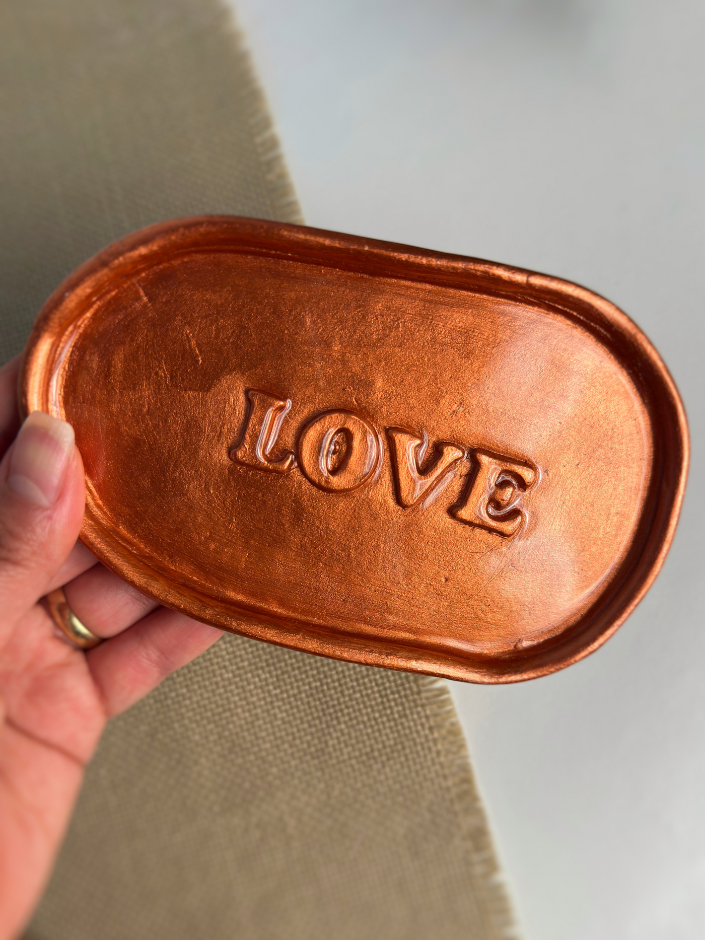 Porta-joias Love