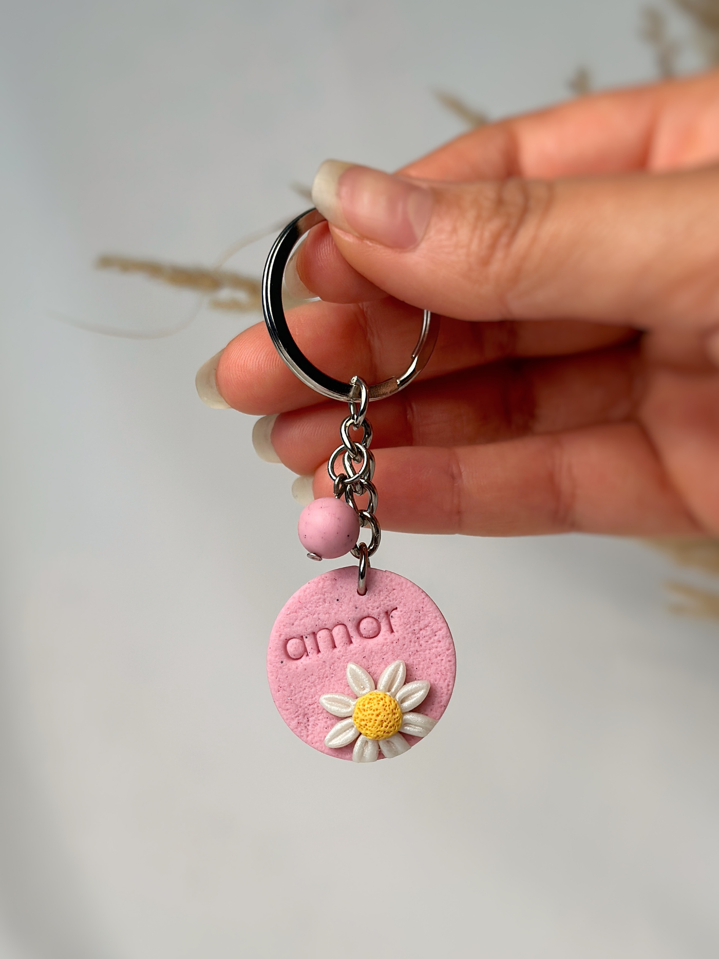 Chaveiro Encanto Rosa