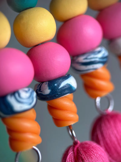 Chaveiro Pink Tropical