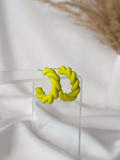 Argola Entrelaçada Mini